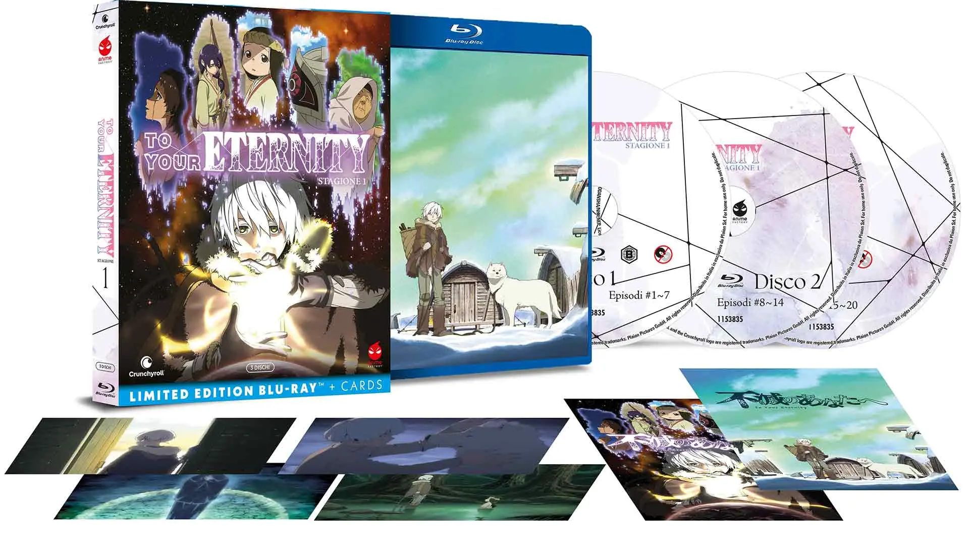 To Your Eternity - Stagione 1 - Limited Edition Anime Factory 3 Blu-ray + Cards da Collezione (Blu-ray) To Your Eternity - Stagione 1 - Limited Edition Anime Factory 3 Blu-ray + Cards da Collezione (Blu-ray)