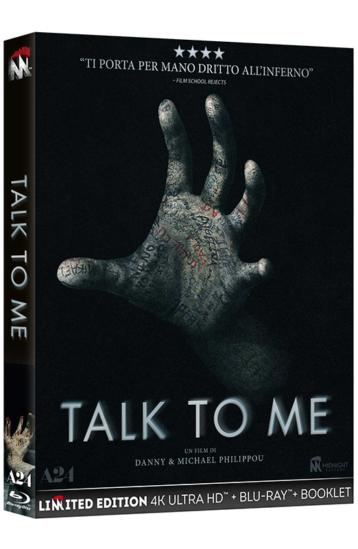 Talk To Me - Limited Edition Midnight Factory 4K Ultra HD + Blu-ray + Booklet (Blu-ray) Talk To Me - Limited Edition Midnight Factory 4K Ultra HD + Blu-ray + Booklet (Blu-ray)