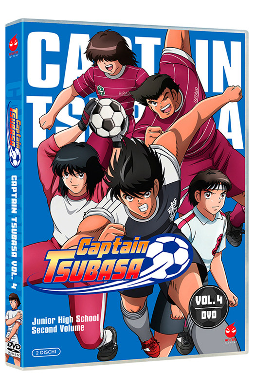 Captain Tsubasa - Volume 4 - Junior High School - Parte 2 - 2 DVD (DVD)
