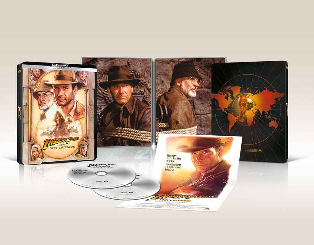 Indiana Jones e l'Ultima Crociata - Steelbook Blu-ray 4K UHD + Blu-ray (Blu-ray) Indiana Jones e l'Ultima Crociata - Steelbook Blu-ray 4K UHD + Blu-ray (Blu-ray)