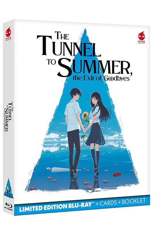 The Tunnel to Summer, the Exit of Goodbyes - Limited Edition Anime Factory Blu-ray + Cards + Booklet (Blu-ray) Cover The Tunnel to Summer, the Exit of Goodbyes - Limited Edition Anime Factory Blu-ray + Cards + Booklet (Blu-ray) Cover