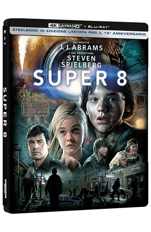 Super 8 - Steelbook 4K Ultra HD + Blu-ray - Edizione 15° Anniversario (Blu-ray)