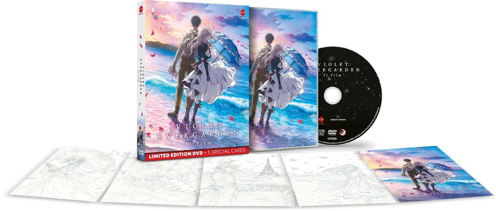 Violet Evergarden: Il Film - Limited Edition DVD + 5 Special Cards da Collezione (DVD) Violet Evergarden: Il Film - Limited Edition DVD + 5 Special Cards da Collezione (DVD)