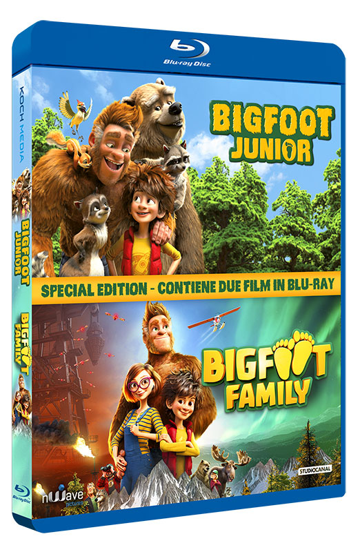 Bigfoot Collection: Bigfoot Junior + Bigfoot Family - Blu-ray (Blu-ray) Cover