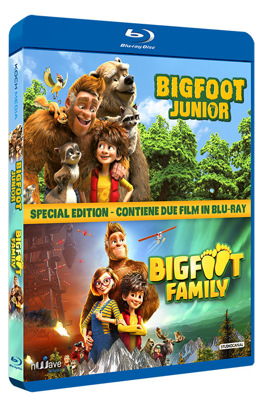 Bigfoot Collection: Bigfoot Junior + Bigfoot Family - Blu-ray (Blu-ray) Cover Bigfoot Collection: Bigfoot Junior + Bigfoot Family - Blu-ray (Blu-ray) Cover