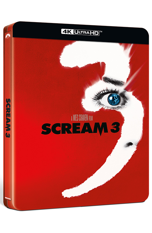 Scream 3  - Steelbook 4K Ultra HD (Blu-ray) Cover