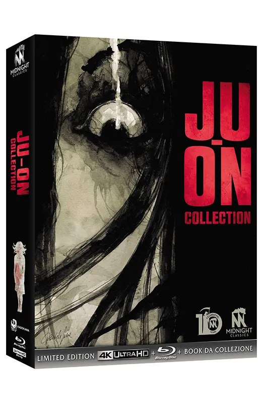 Ju-On Collection - Limited Edition Midnight Classics 4K Ultra HD + 4 Blu-ray + Cards + Book da Collezione (Blu-ray)