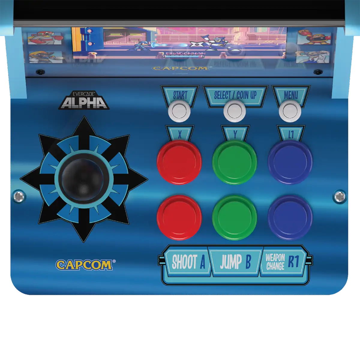 Evercade Alpha Megaman Bartop Arcade Evercade Alpha Megaman Bartop Arcade