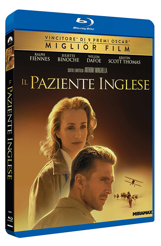 Il Paziente Inglese - Blu-ray (Blu-ray) Cover Il Paziente Inglese - Blu-ray (Blu-ray) Cover