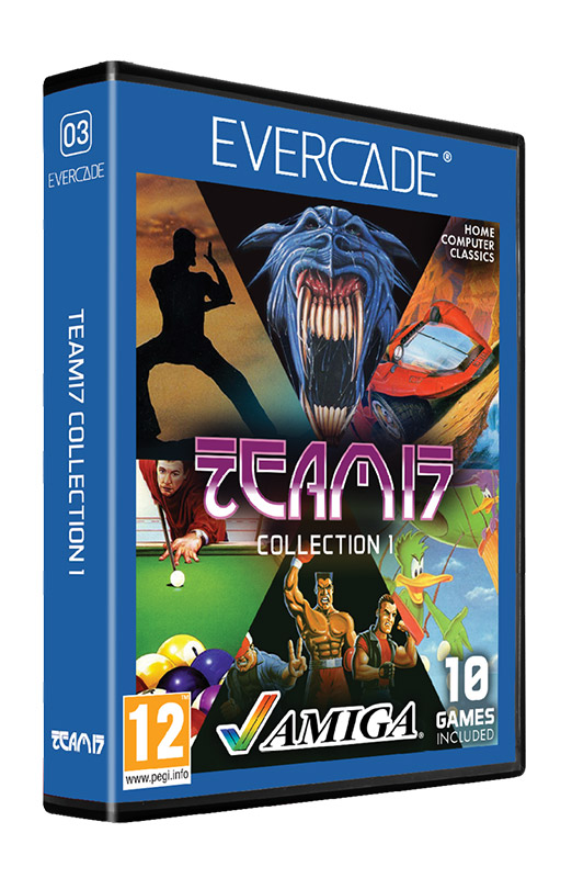 Evercade Team17 Collection 1 - Cartuccia Cover Evercade Team17 Collection 1 - Cartuccia Cover