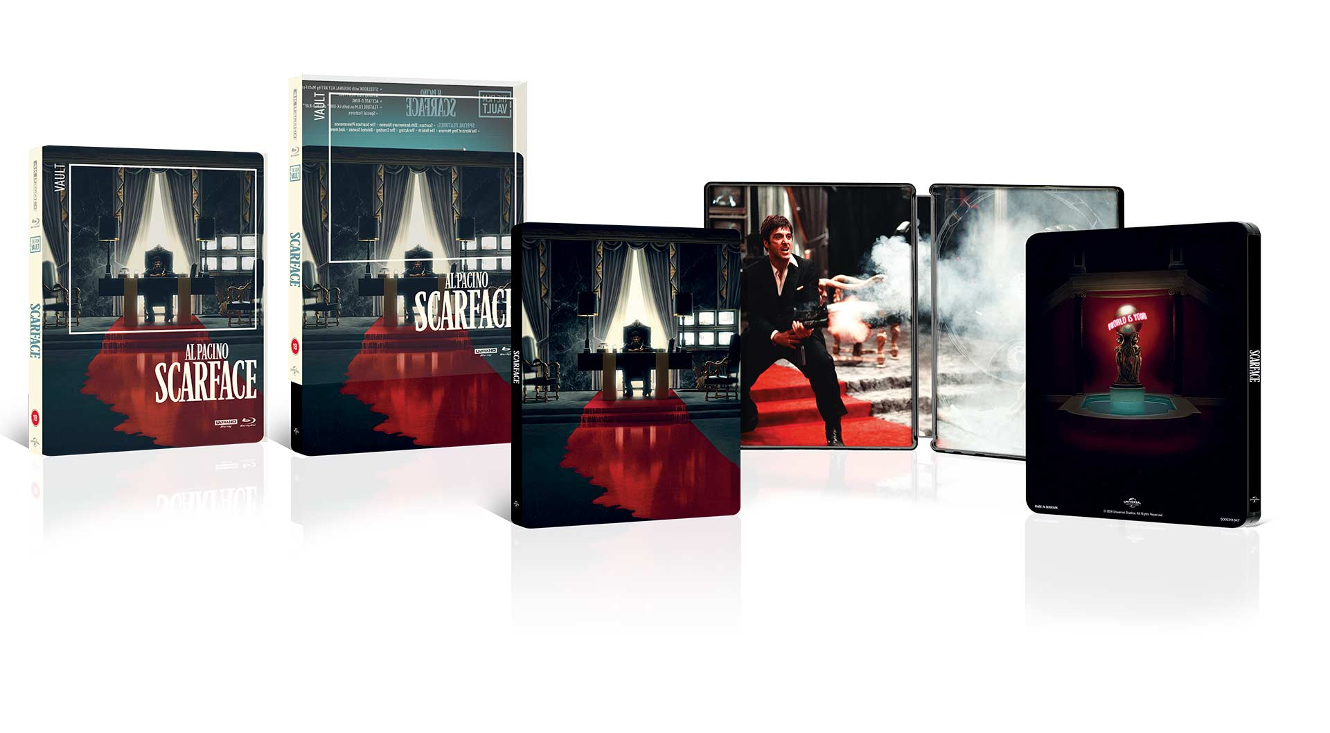 Scarface - Steelbook 4K Ultra HD + Blu-ray - Vault Edition (Blu-ray) Image 2