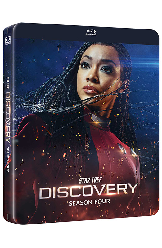 Star Trek: Discovery - Stagione 4 - Steelbook 4 Blu-ray - Serie TV Completa (Blu-ray) Cover