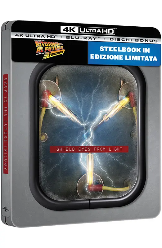 Ritorno al Futuro - La Trilogia - Steelbook 3 4K Ultra HD + 3 Blu-ray + 2 Blu-ray Bonus - Collector's Edition (Blu-ray)