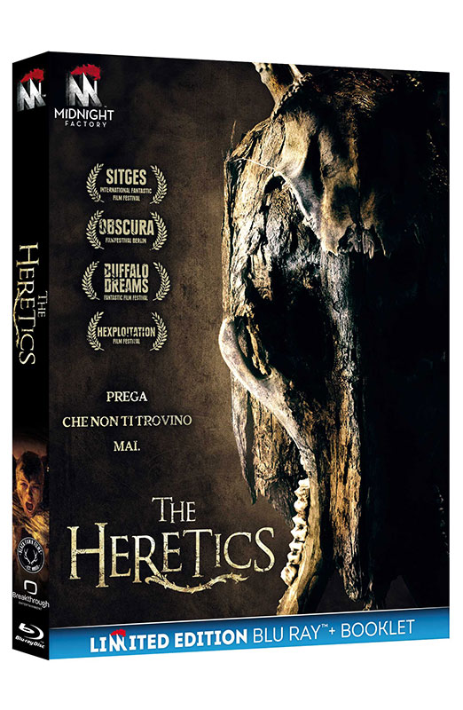 The Heretics - Limited Edition Midnight Factory Blu-ray + Booklet (Blu-ray) Book, Publication