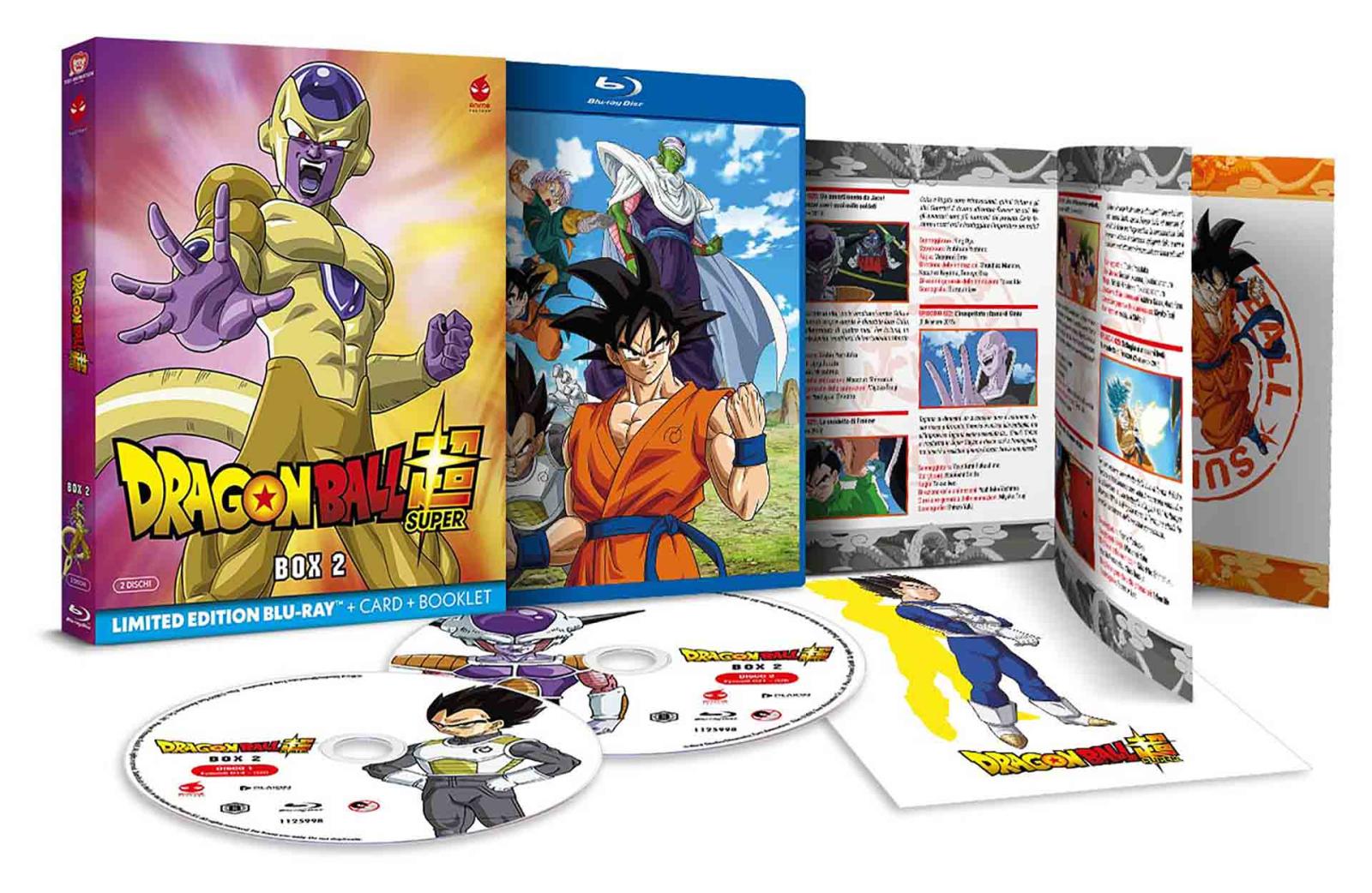 Dragon Ball Super - Volume 2 - Limited Edition 2 Blu-ray + Booklet + Cards (Blu-ray) Image 2
