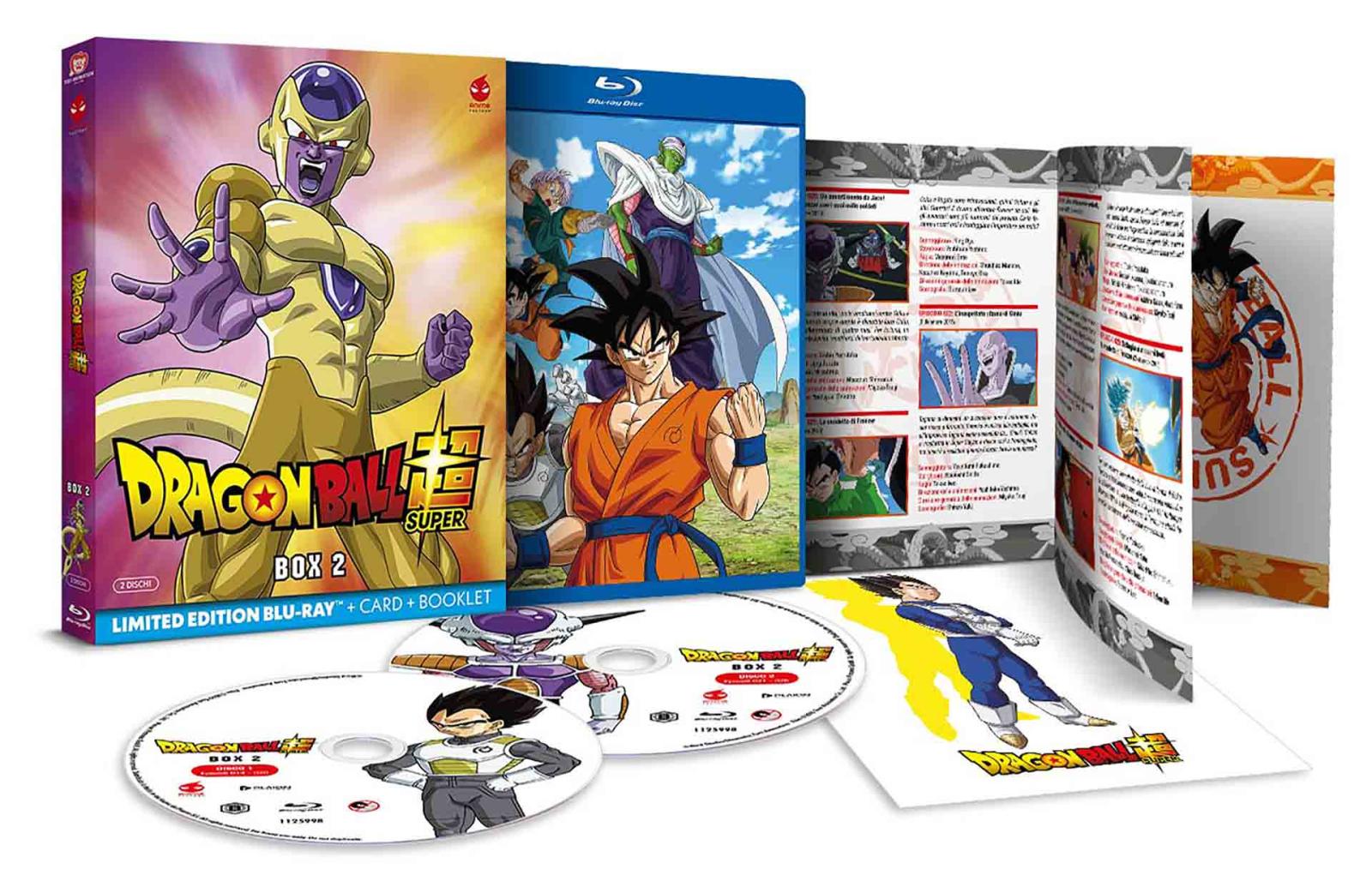 Dragon Ball Super - Volume 2 - Limited Edition 2 Blu-ray + Booklet + Cards (Blu-ray) Dragon Ball Super - Volume 2 - Limited Edition 2 Blu-ray + Booklet + Cards (Blu-ray)
