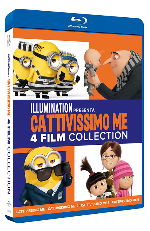 Cattivissimo Me - 4 Film Collection - Box Set 4 Blu-ray (Blu-ray) Baby, Person