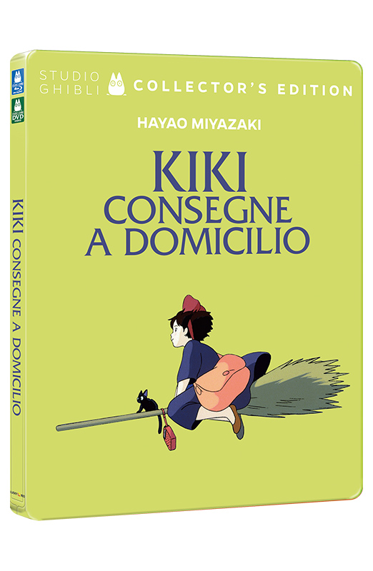 Kiki - Consegne a Domicilio - Steelbook Blu-ray + DVD (Blu-ray)(DVD) Cover