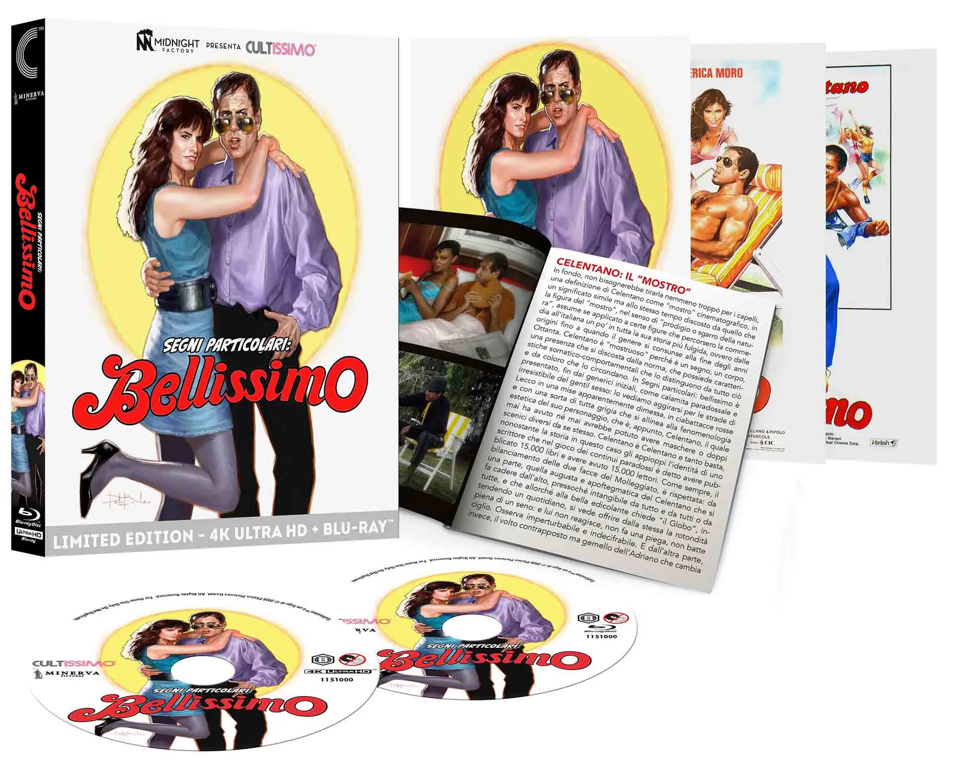 Segni particolari: bellissimo - Limited Edition Cultissimo 4K Ultra HD + Blu-ray + Booklet + Card (Blu-ray)