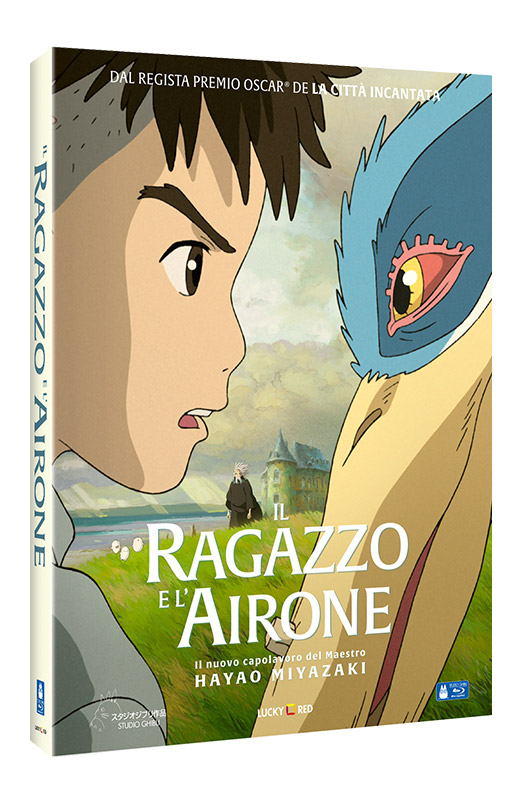 Il Ragazzo e l'Airone - Limited Edition Blu-ray + Booklet (Blu-ray) Cover