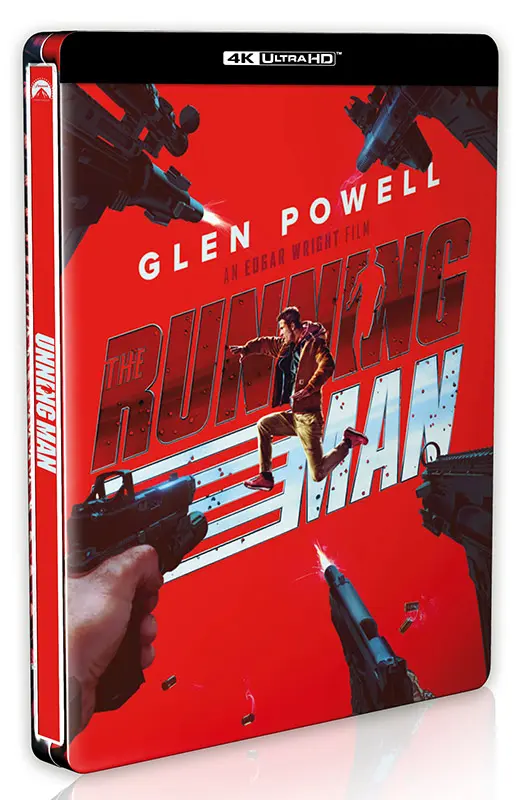 The Running Man (2025) - Steelbook 4K Ultra HD (Blu-ray)