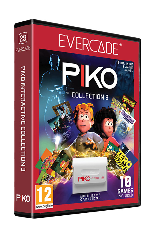 Evercade Piko Collection 3 - Cartuccia Cover Evercade Piko Collection 3 - Cartuccia Cover