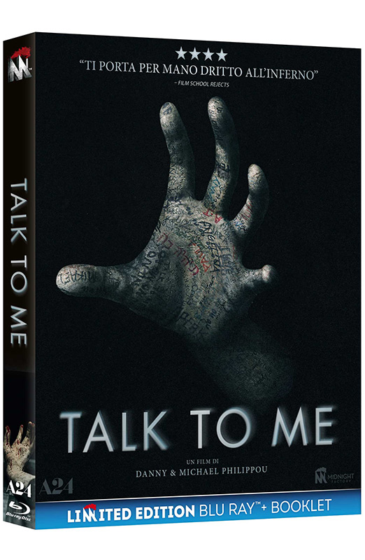 Talk To Me - Limited Edition Midnight Factory Blu-ray + Booklet (Blu-ray) Cover