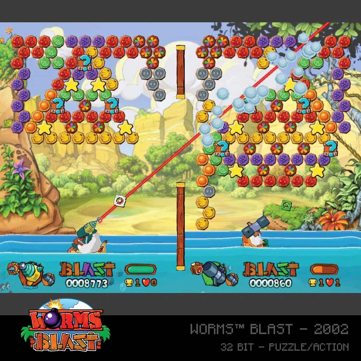 1067490-blaze-evercade-worms-collection-1-cartridge-18-screenshot-3 Evercade Worms Collection 1 - Cartuccia