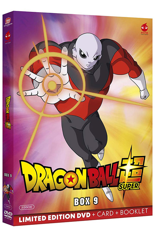 Dragon Ball Super - Volume 9 - Limited Edition Anime Factory 3 DVD + Card + Booklet (DVD) Cover Dragon Ball Super - Volume 9 - Limited Edition Anime Factory 3 DVD + Card + Booklet (DVD) Cover