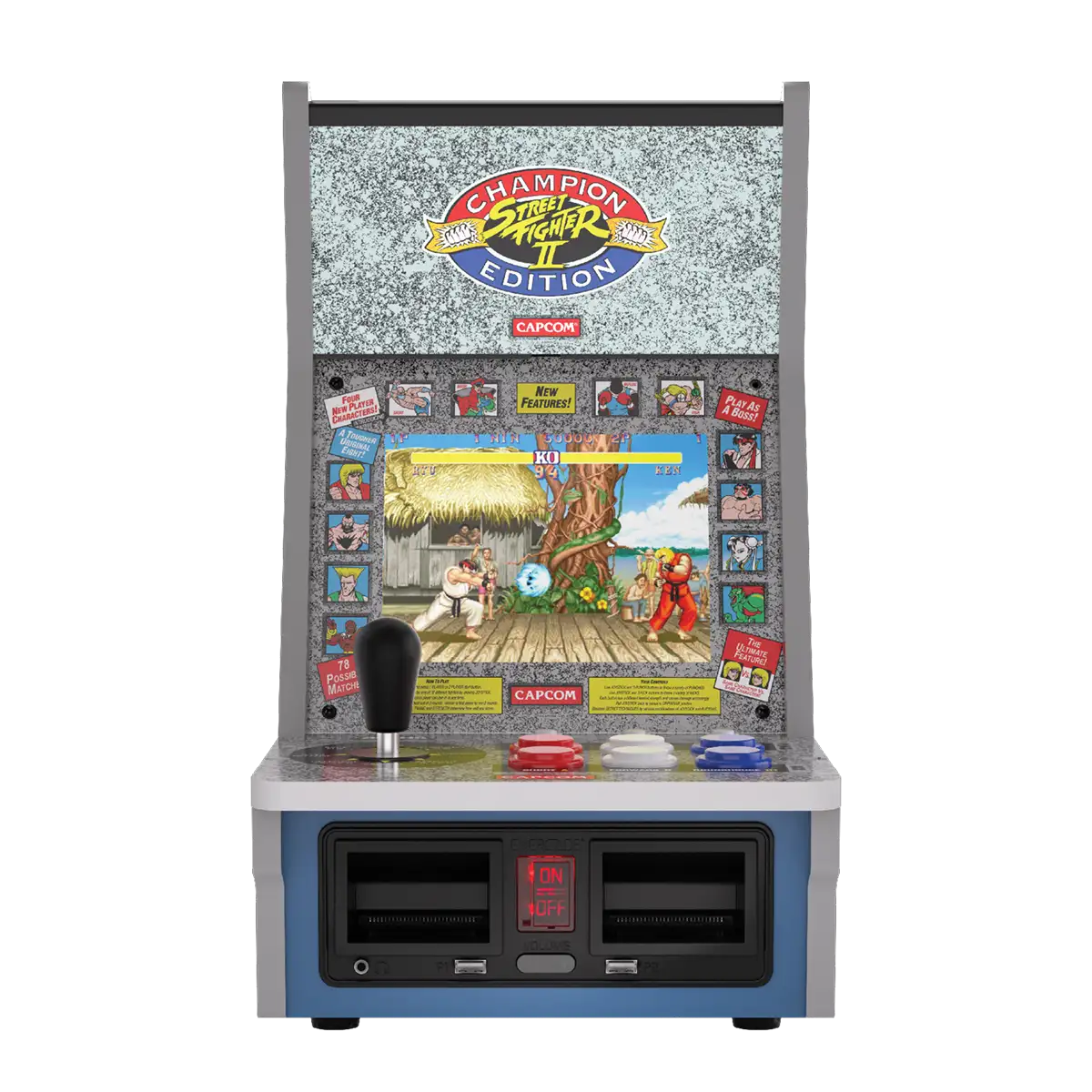 Evercade Alpha Street Fighter Bartop Arcade Image 4