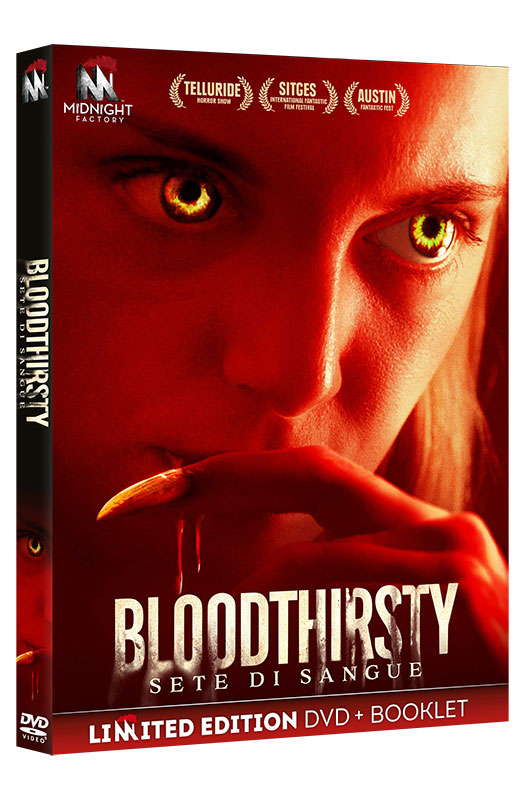 Bloodthirsty - Sete di Sangue - Limited Edition DVD + Booklet (DVD) Thumbnail 1