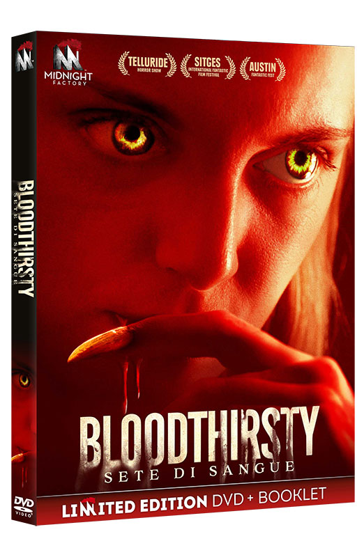 Bloodthirsty - Sete di Sangue - Limited Edition DVD + Booklet (DVD) Bloodthirsty - Sete di Sangue - Limited Edition DVD + Booklet (DVD)