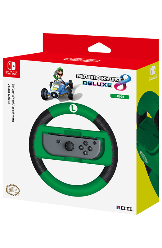 Volante Joy-Con Mario Kart 8 Deluxe per Nintendo Switch (LUIGI) Cover