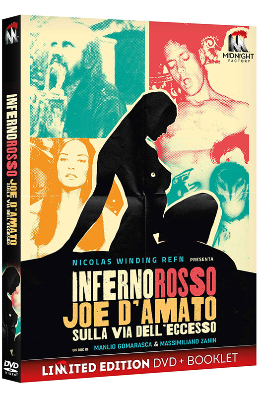 Inferno Rosso: Joe D'Amato sulla Via dell'Eccesso - Limited Edition DVD + Booklet (DVD) Cover Inferno Rosso: Joe D'Amato sulla Via dell'Eccesso - Limited Edition DVD + Booklet (DVD) Cover