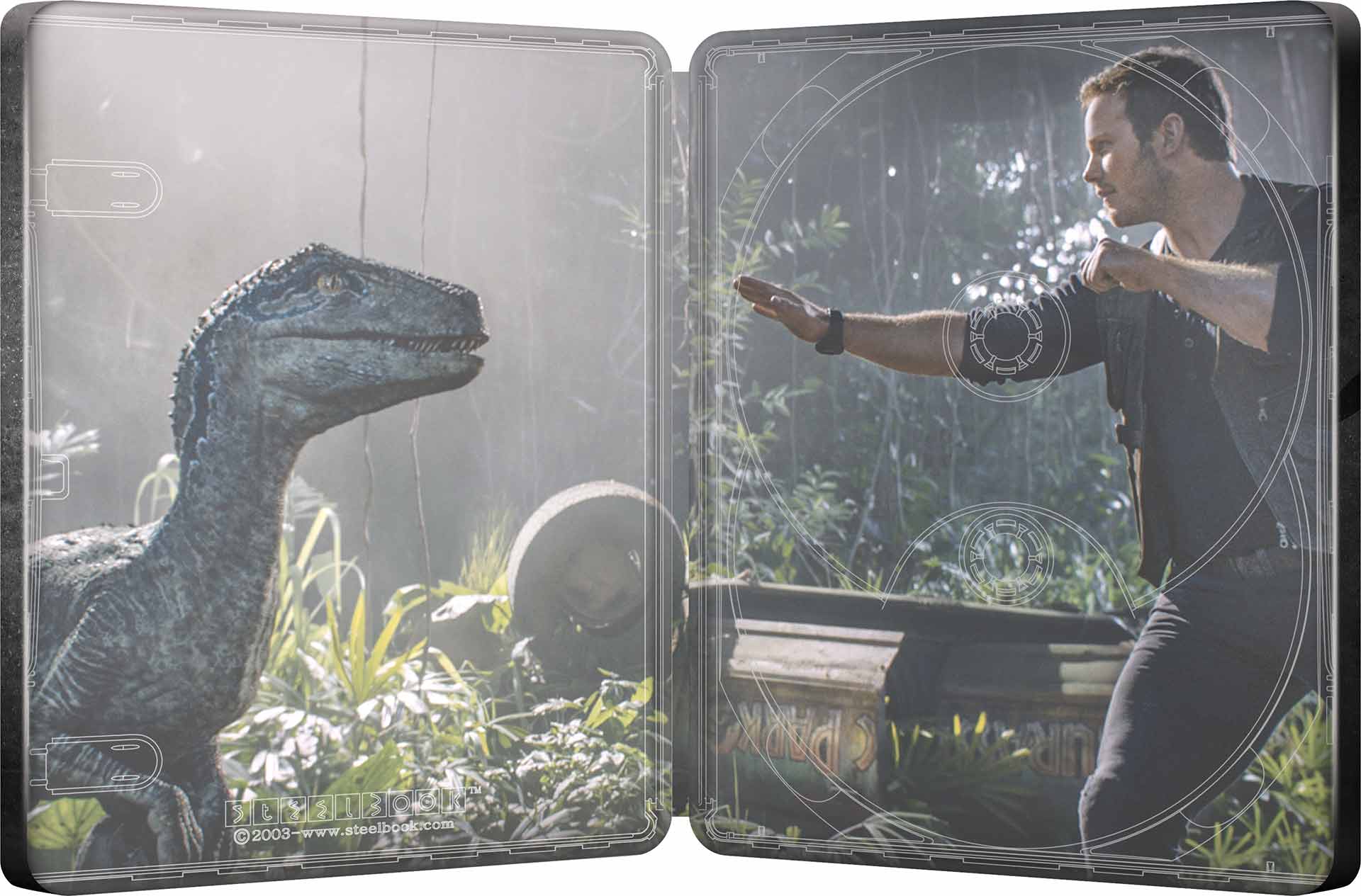 Jurassic World - Il Regno Distrutto - Steelbook Limited Edition 4K Ultra HD + Blu-ray (Blu-ray) Image 3