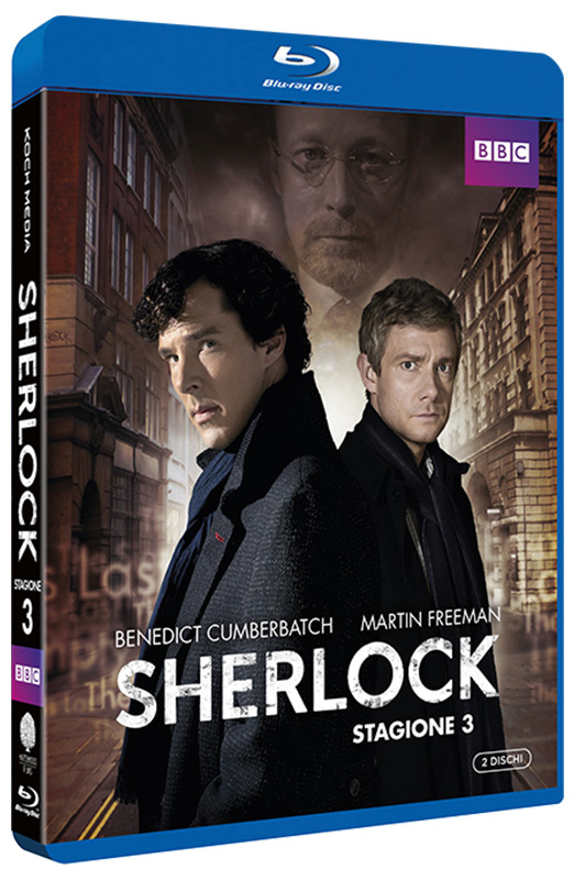 Sherlock - Stagione 3 - 2 Blu-ray (Blu-ray) Cover Sherlock - Stagione 3 - 2 Blu-ray (Blu-ray) Cover
