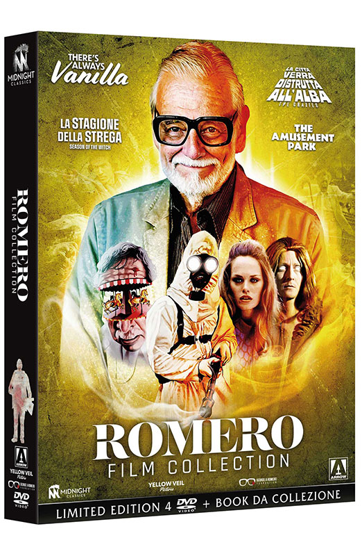 Romero Film Collection - Limited Edition 4 DVD + Book da Collezione (DVD) Romero Film Collection - Limited Edition 4 DVD + Book da Collezione (DVD)