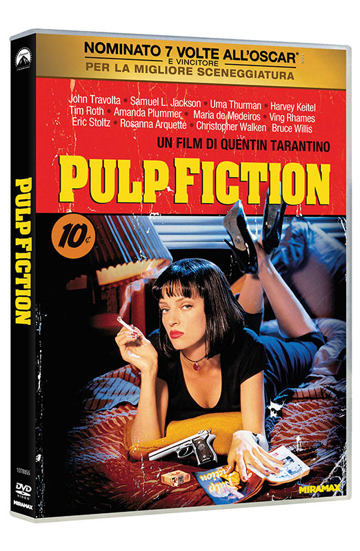 Pulp Fiction - DVD (DVD) Cover Pulp Fiction - DVD (DVD) Cover