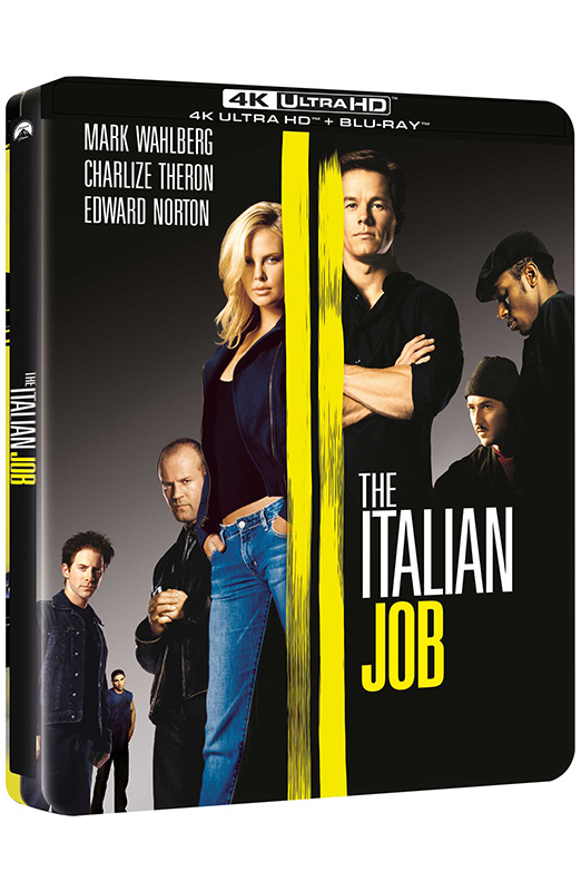The Italian Job - Steelbook 4K Ultra HD + Blu-ray - Edizione 20° Anniversario (Blu-ray) Cover The Italian Job - Steelbook 4K Ultra HD + Blu-ray - Edizione 20° Anniversario (Blu-ray) Cover