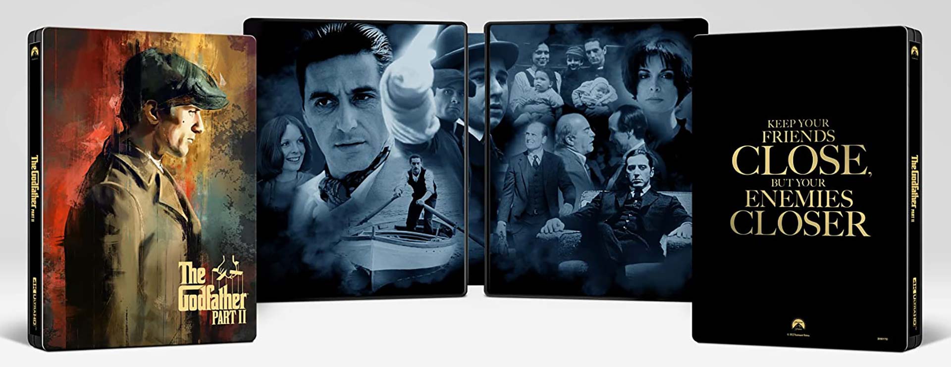 Il Padrino - Parte II - Steelbook 4K Ultra HD + Blu-ray (Blu-ray) Il Padrino - Parte II - Steelbook 4K Ultra HD + Blu-ray (Blu-ray)