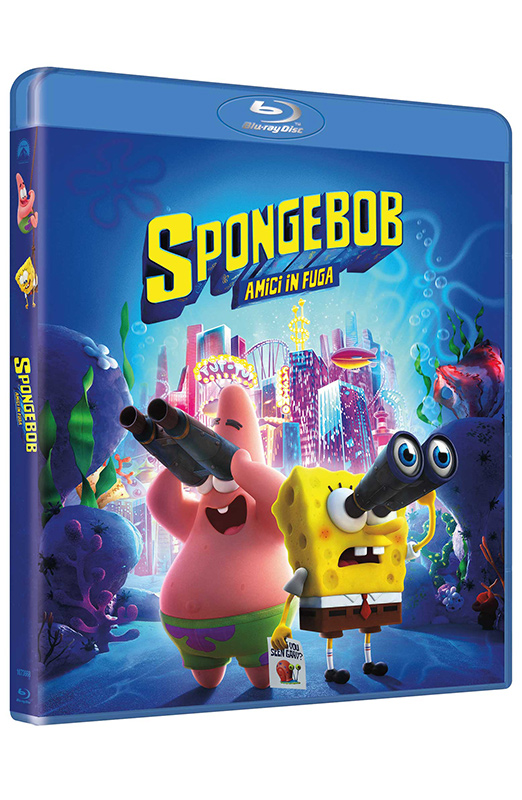 Spongebob - Amici in Fuga - Blu-ray (Blu-ray) Cover Spongebob - Amici in Fuga - Blu-ray (Blu-ray) Cover