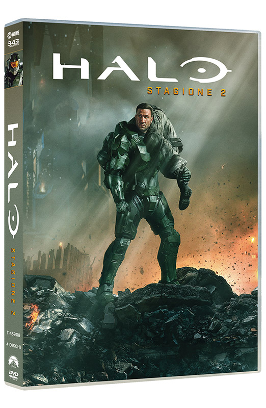 Halo - Stagione 2 - Box Set 4 DVD (DVD) Cover