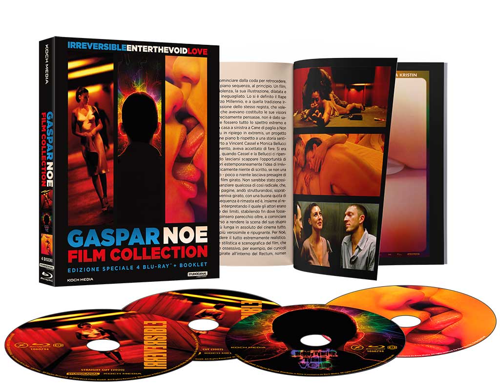 Gaspar Noe Film Collection - Edizione Speciale 4 Blu-ray + Booklet (Blu-ray) Gaspar Noe Film Collection - Edizione Speciale 4 Blu-ray + Booklet (Blu-ray)