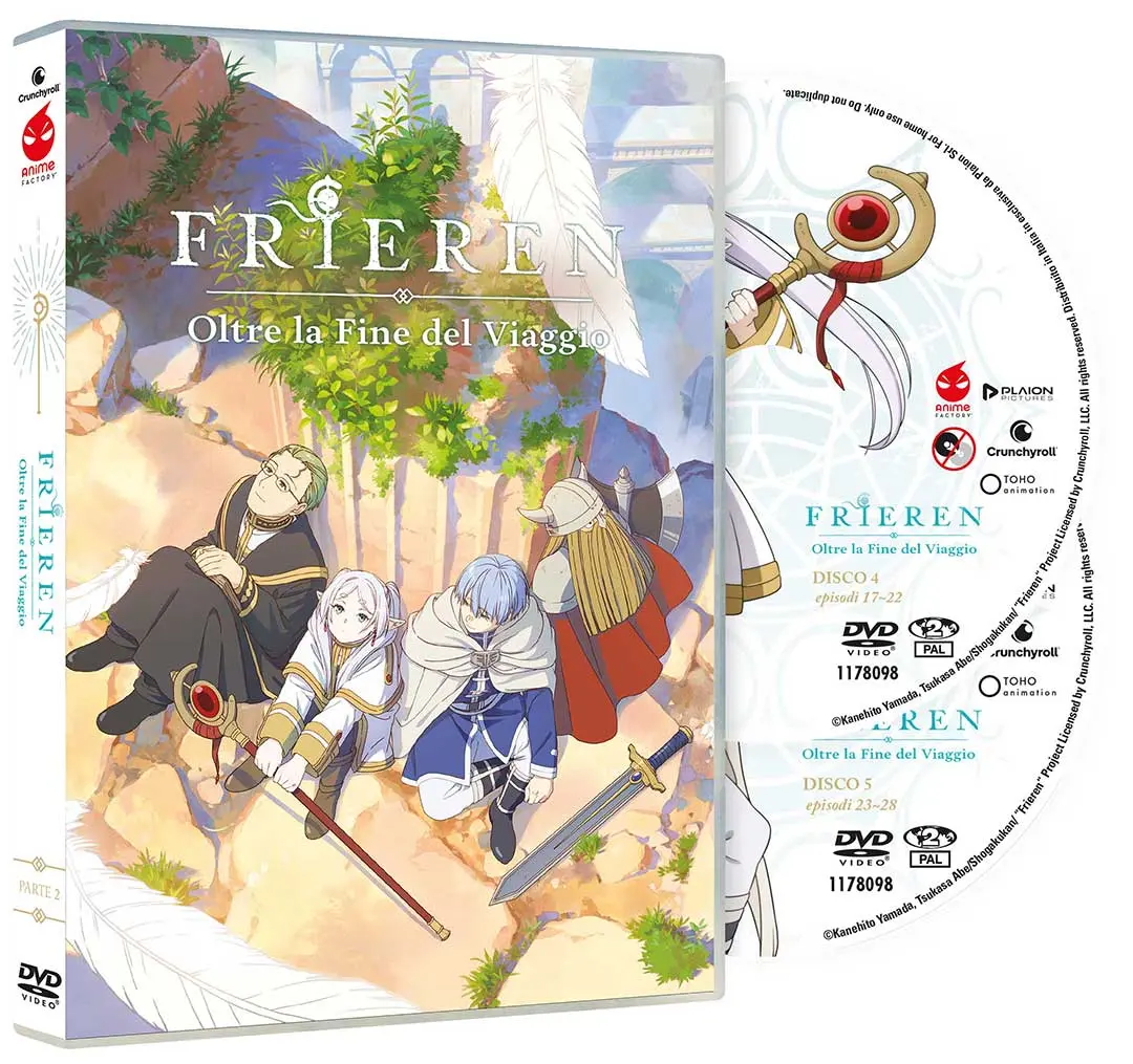 Frieren - Oltre la Fine del Viaggio - Parte 2 - Box Set Anime Factory 2 DVD (DVD)