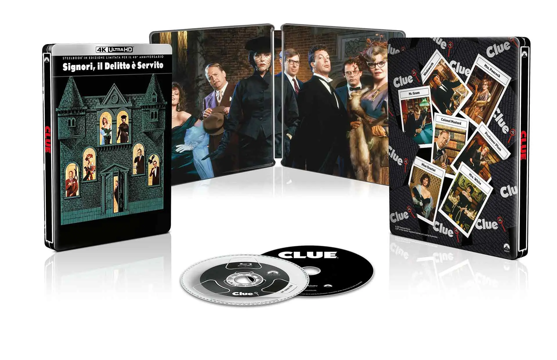 Signori il Delitto è Servito - Steelbook 4K Ultra HD (Blu-ray) Signori il Delitto è Servito - Steelbook 4K Ultra HD (Blu-ray)