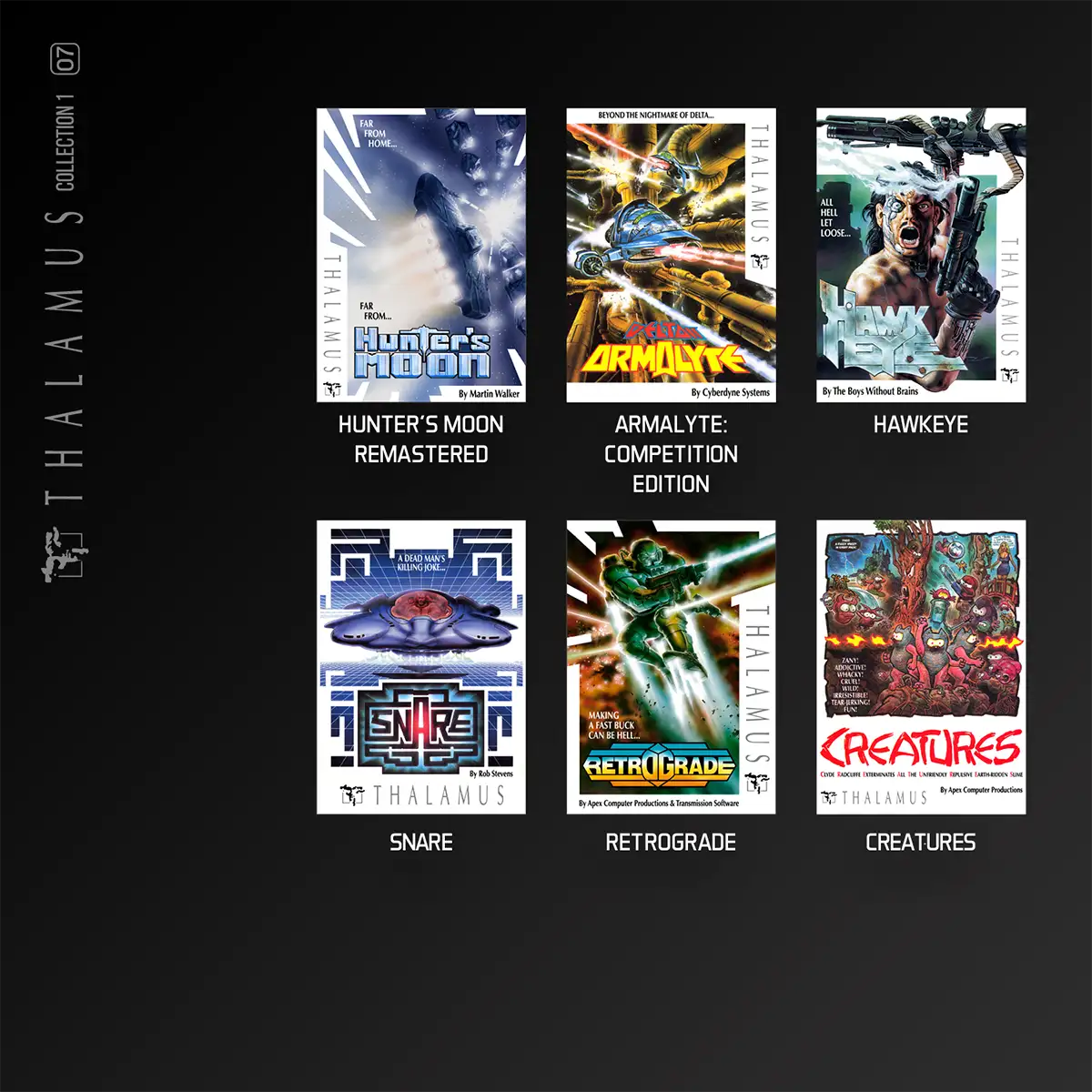 Evercade Thalamus Collection 1 - Cartuccia Evercade Thalamus Collection 1 - Cartuccia