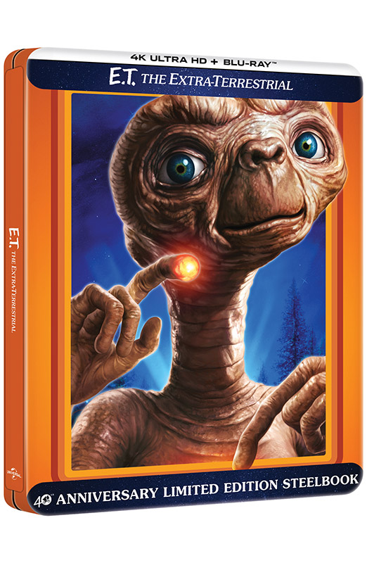 E.T. l'extra-terrestre - Limited Edition Steelbook 4K Ultra HD + Blu-ray - Edizione 40° Anniversario (Blu-ray) Cover
