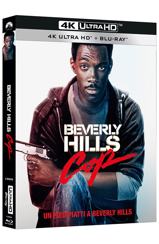 Beverly Hills Cop - Un Piedipiatti a Beverly Hills - 4K Ultra HD + Blu-ray - Edizione 40° Anniversario (Blu-ray) Cover