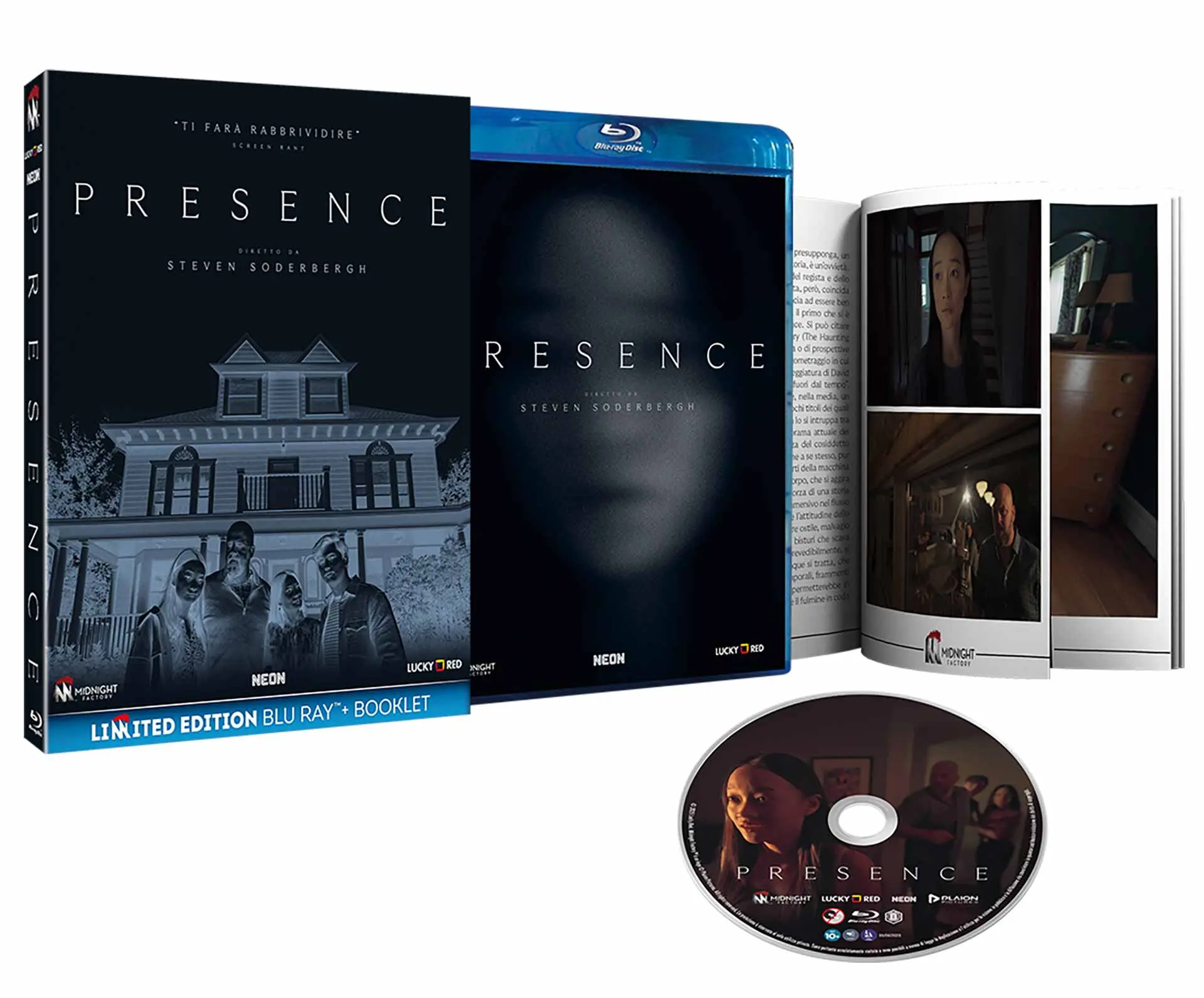 Presence - Limited Edition Midnight Factory Blu-ray + Booklet (Blu-ray)