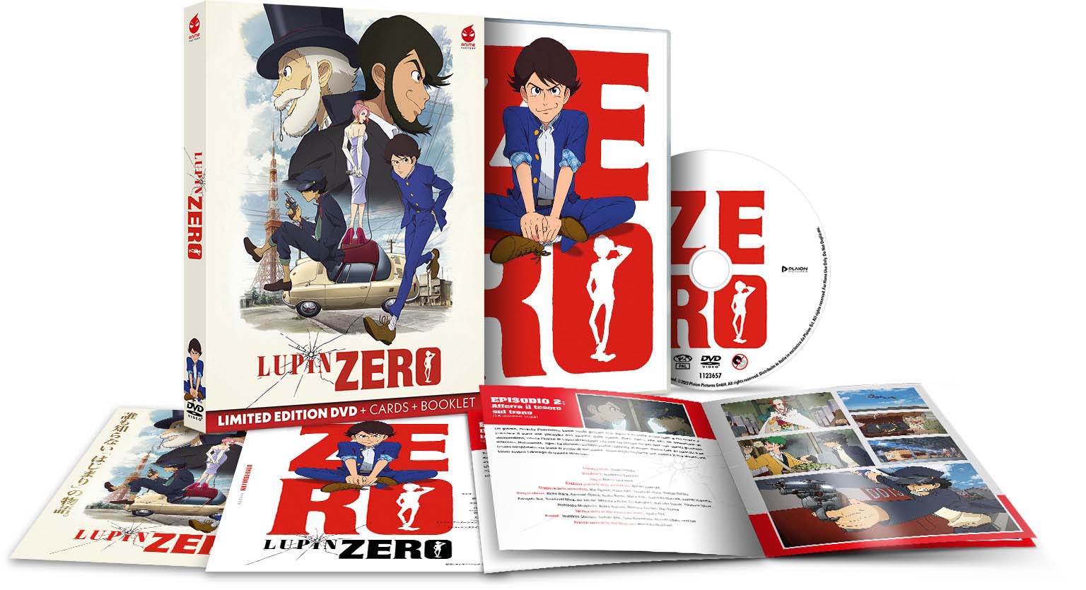 Lupin Zero - Limited Edition DVD + Cards + Booklet (DVD) Lupin Zero - Limited Edition DVD + Cards + Booklet (DVD)